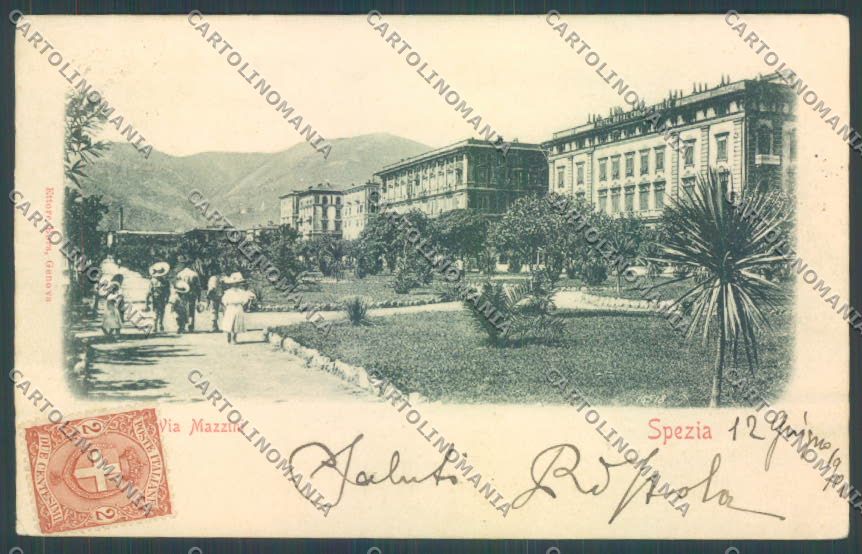 La Spezia Città cartolina ZT6955 – fronte