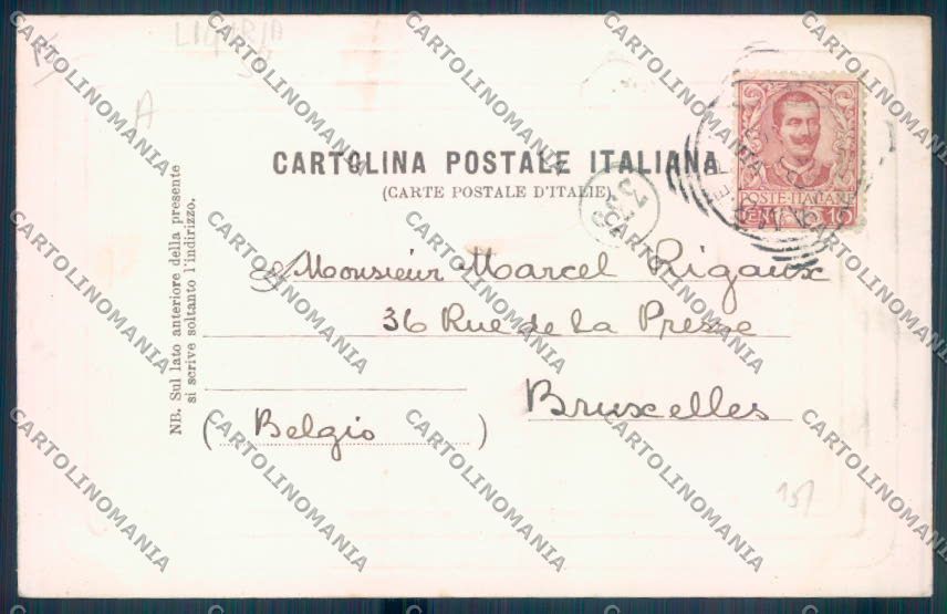 La Spezia Città cartolina ZT6960 – retro