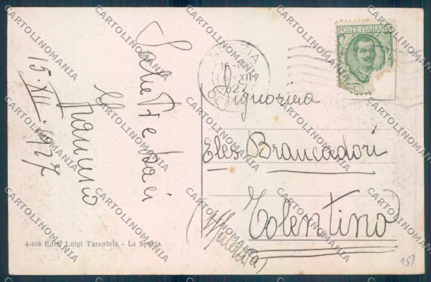 La Spezia Città cartolina ZT6962 – retro