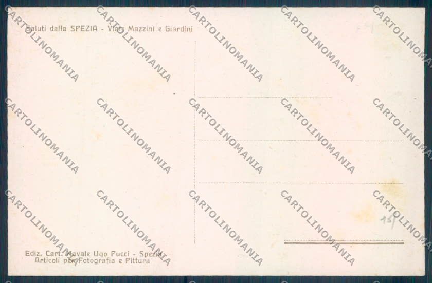 La Spezia Città cartolina ZT6966 – retro