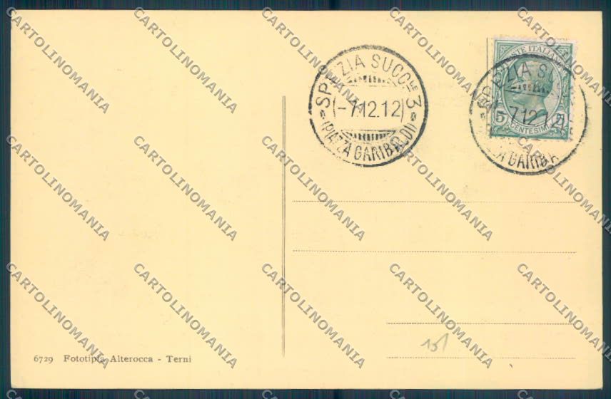 La Spezia Città Arsenale cartolina ZT6969 – retro