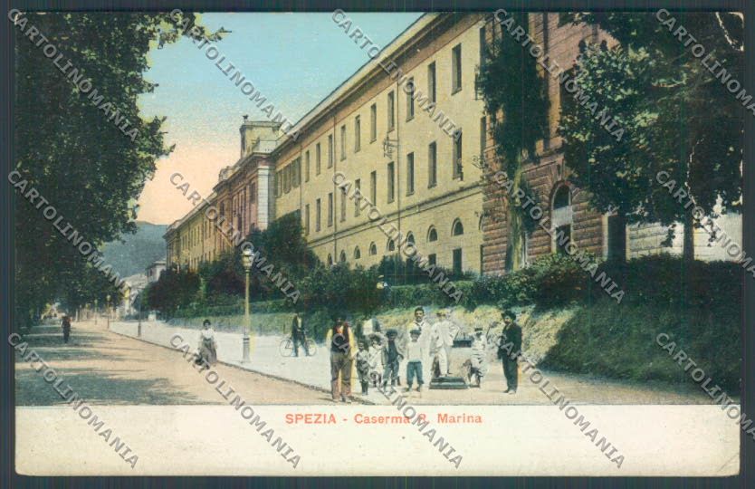 La Spezia Città Caserma Marina cartolina ZT6970 – fronte