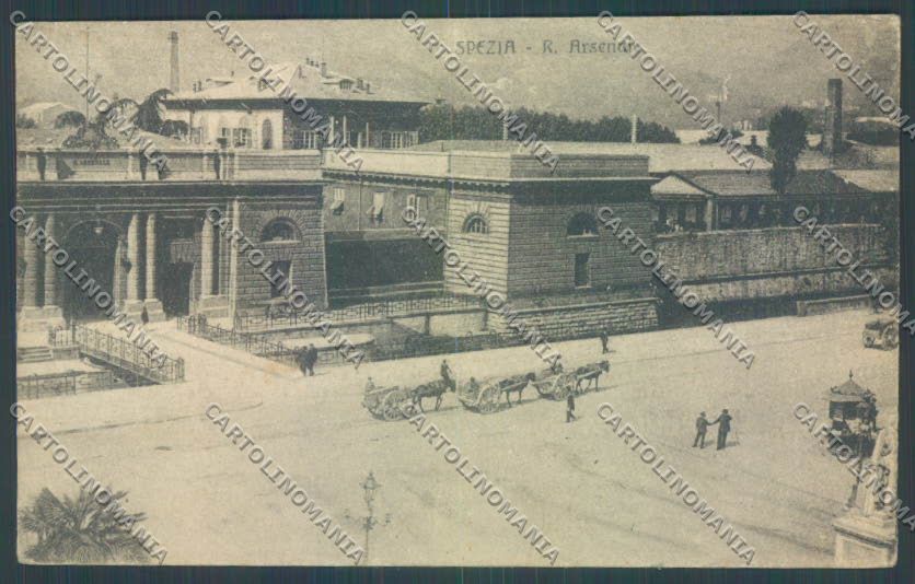 La Spezia Città Arsenale cartolina ZT6981 – fronte