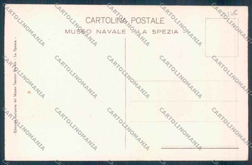La Spezia Città Museo Navale Mezza Galera Beatrice cartolina ZT7003 – retro