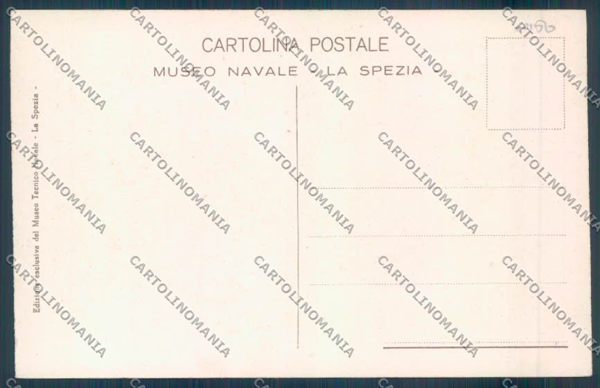La Spezia Città Museo Navale Austria cartolina ZT7006 – retro