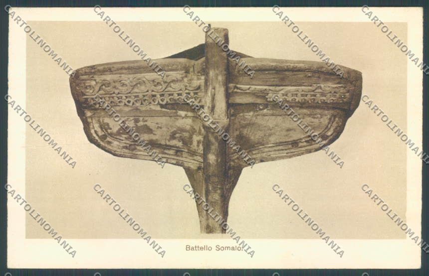 La Spezia Città Museo Navale Battello Somalo cartolina ZT7007 – fronte