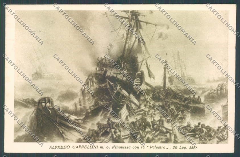 La Spezia Città Museo Navale Alfredo Cappellini cartolina ZT7025 – fronte