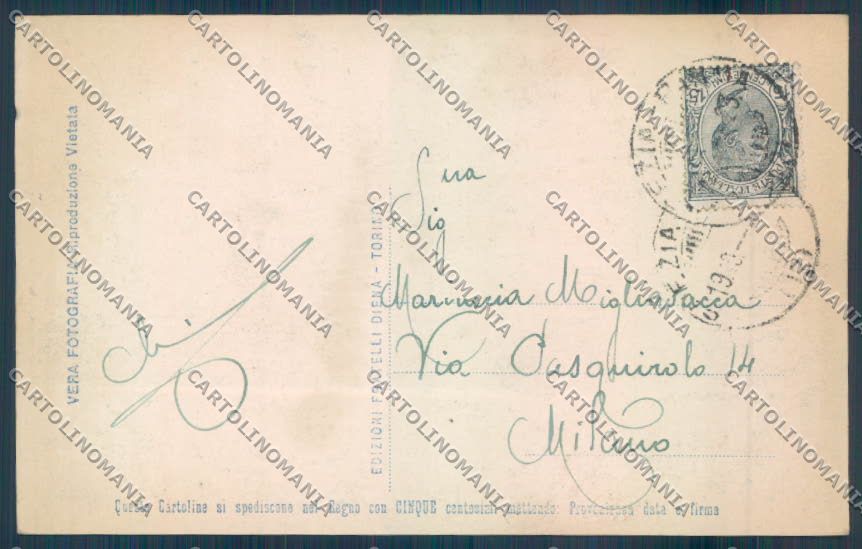 La Spezia Città Garibaldi Foto cartolina ZT7033 – retro