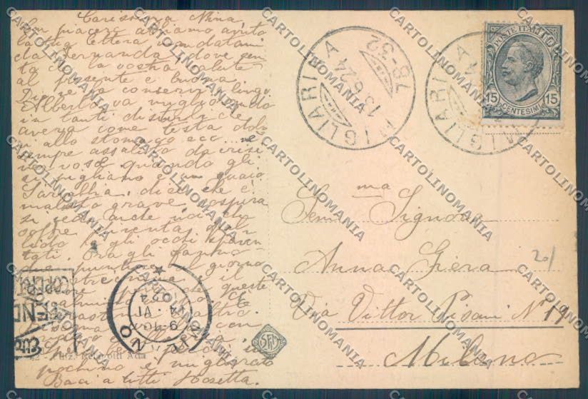La Spezia Città cartolina ZT7039 – retro