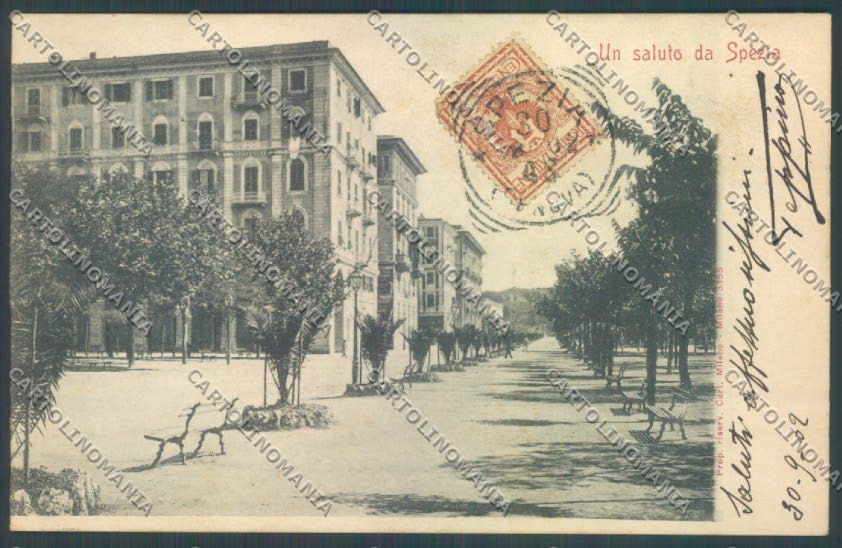 La Spezia Città cartolina ZT7050 – fronte