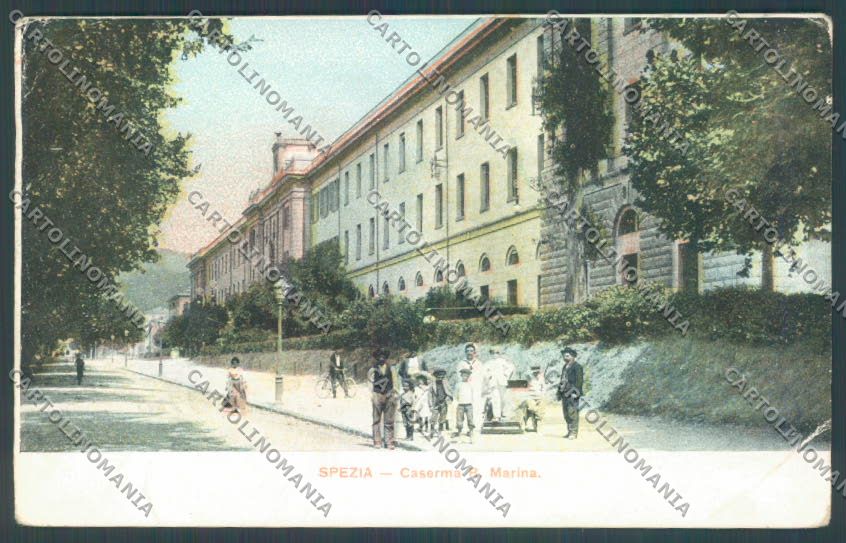 La Spezia Città PIEGA cartolina ZT7054 – fronte