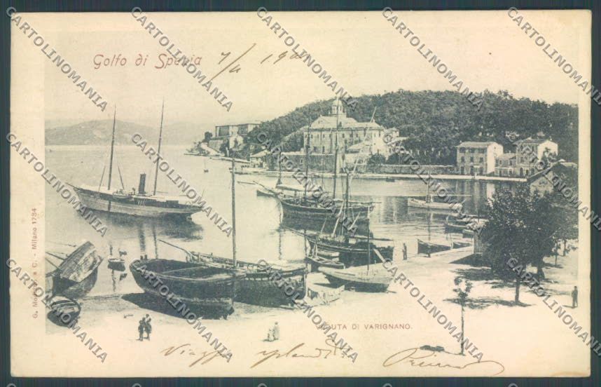La Spezia Varignano cartolina ZT7057 – fronte