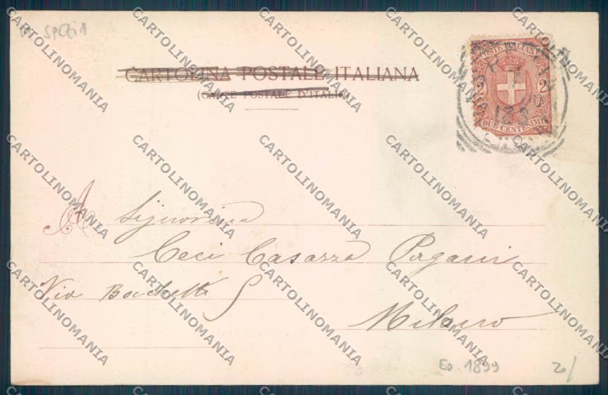 La Spezia Varignano cartolina ZT7057 – retro