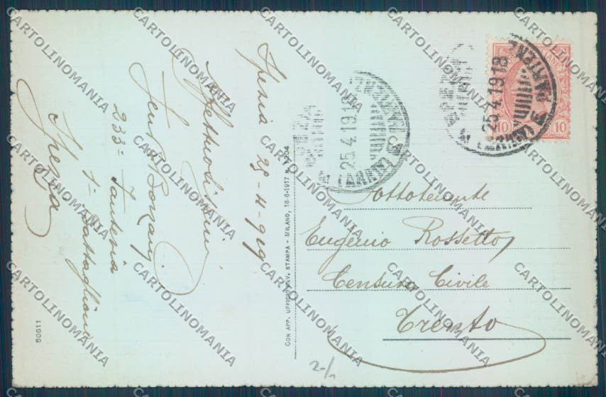 La Spezia Città cartolina ZT7065 – retro
