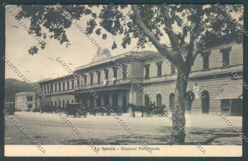 La Spezia Città Stazione cartolina ZT7074 – fronte