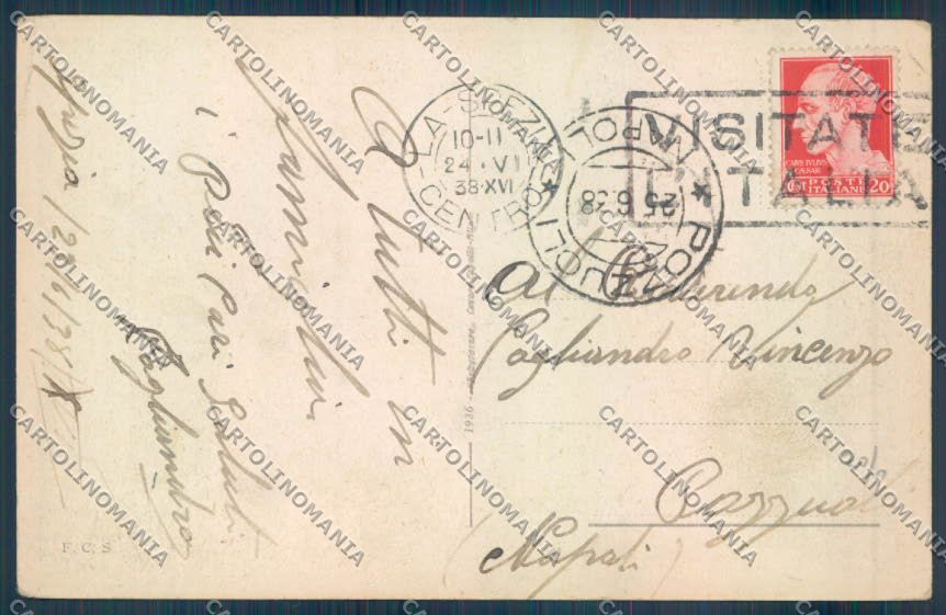 La Spezia Città cartolina ZT7075 – retro