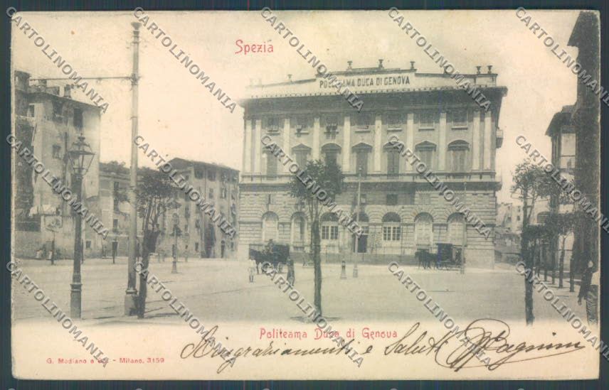 La Spezia Città cartolina ZT7080 – fronte