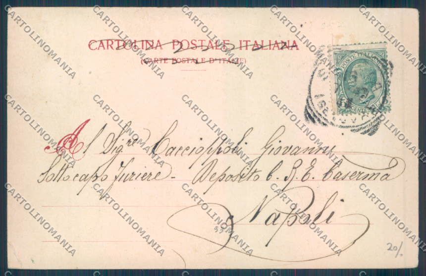 La Spezia Città cartolina ZT7080 – retro