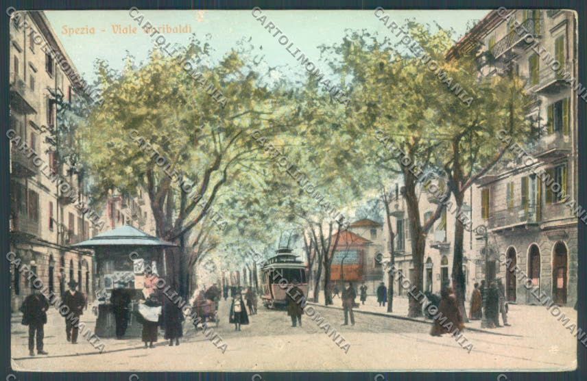 La Spezia Città Tram STRAPPINO cartolina ZT7081 – fronte