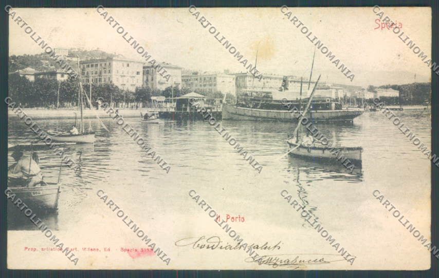 La Spezia Città cartolina ZT7082 – fronte