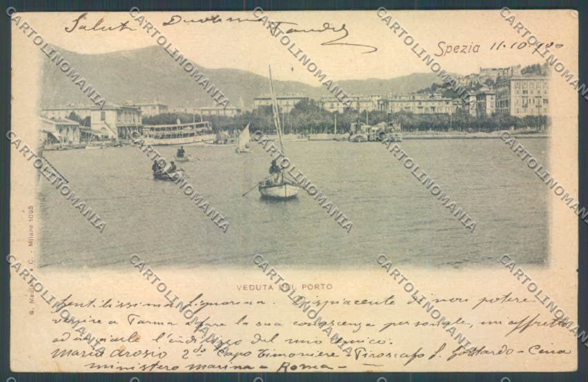 La Spezia Città cartolina ZT7083 – fronte