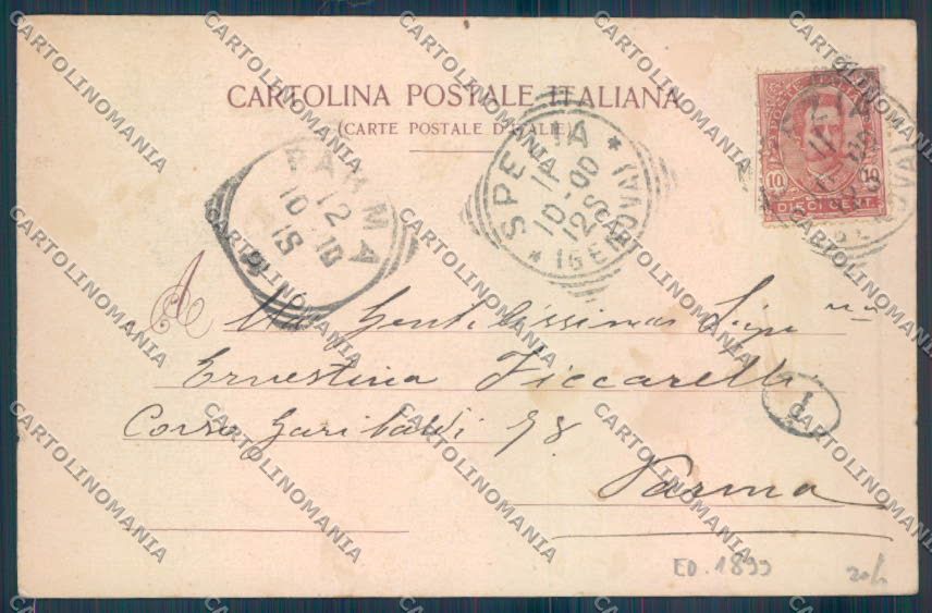 La Spezia Città cartolina ZT7083 – retro