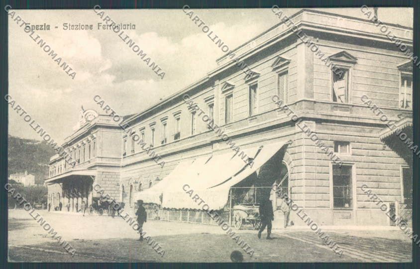 La Spezia Città Stazione cartolina ZT7091 – fronte