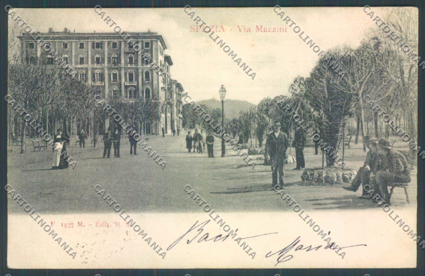 La Spezia Città cartolina ZT7092 – fronte