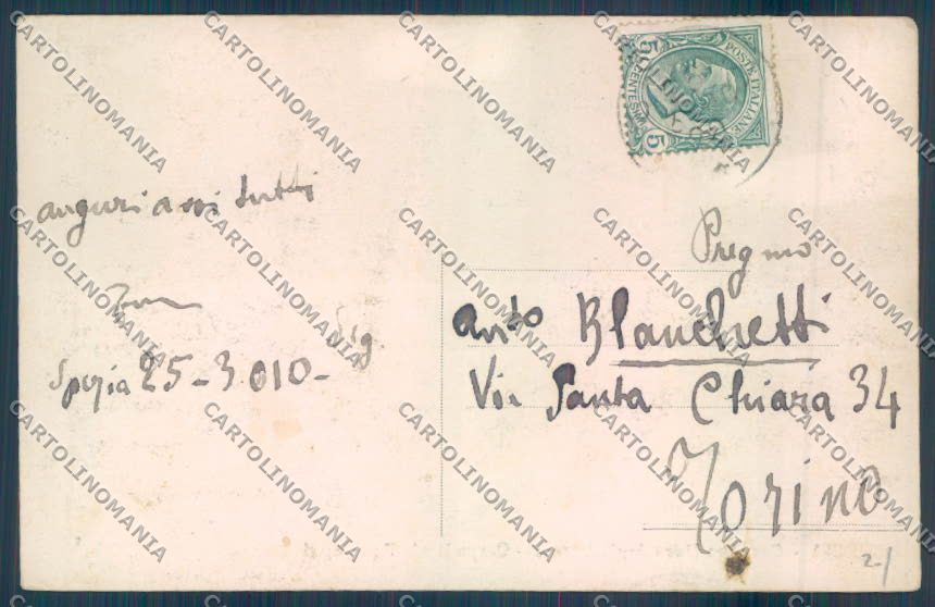 La Spezia Città cartolina ZT7098 – retro