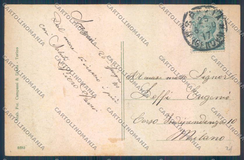 La Spezia Città cartolina ZT7105 – retro