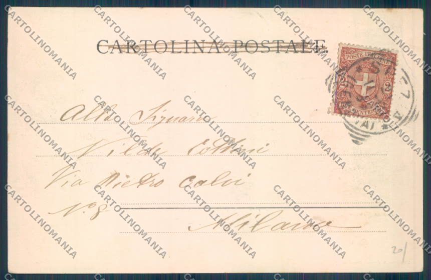 La Spezia Città cartolina ZT7114 – retro