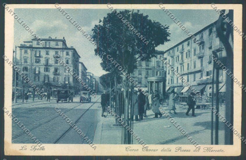 La Spezia Città PIEGHINE cartolina ZT7115 – fronte