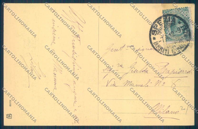 La Spezia Città cartolina ZT7120 – retro