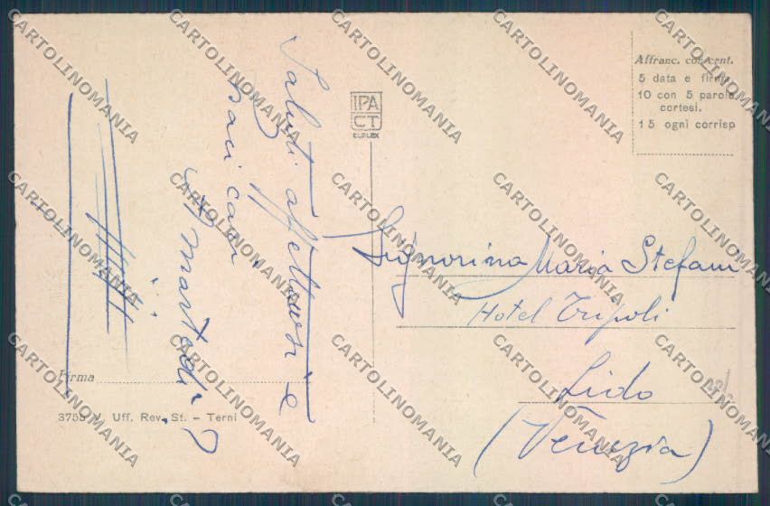 La Spezia Città cartolina ZT7132 – retro
