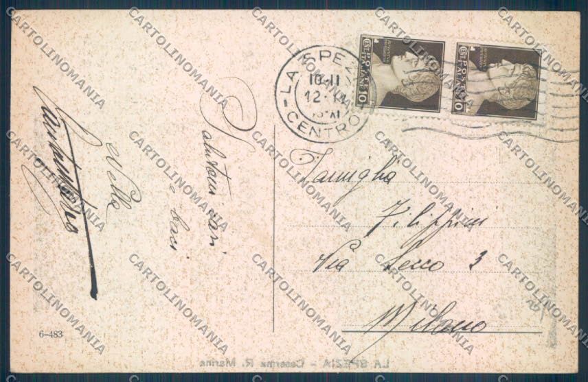 La Spezia Città cartolina ZT7148 – retro