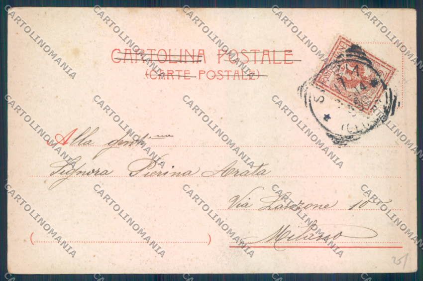 La Spezia Città cartolina ZT7151 – retro