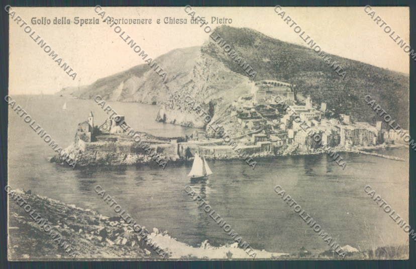 La Spezia Portovenere cartolina ZT7162 – fronte