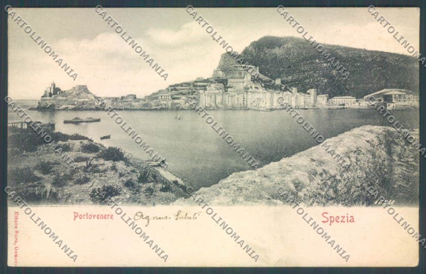La Spezia Portovenere cartolina ZT7163 – fronte