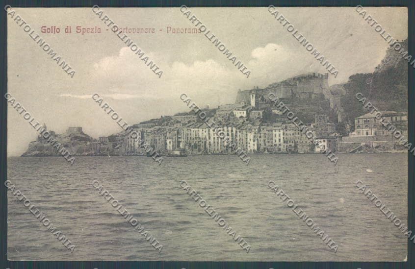 La Spezia Portovenere cartolina ZT7166 – fronte