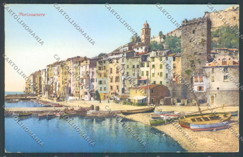La Spezia Portovenere cartolina ZT7171 – fronte