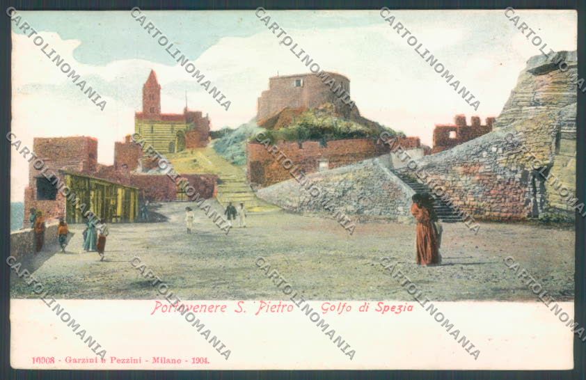 La Spezia Portovenere cartolina ZT7174 – fronte
