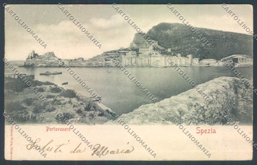 La Spezia Portovenere cartolina ZT7178 – fronte