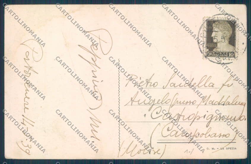 La Spezia Portovenere PIEGHINA cartolina ZT7179 – retro
