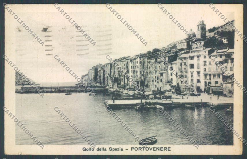 La Spezia Portovenere cartolina ZT7187 – fronte