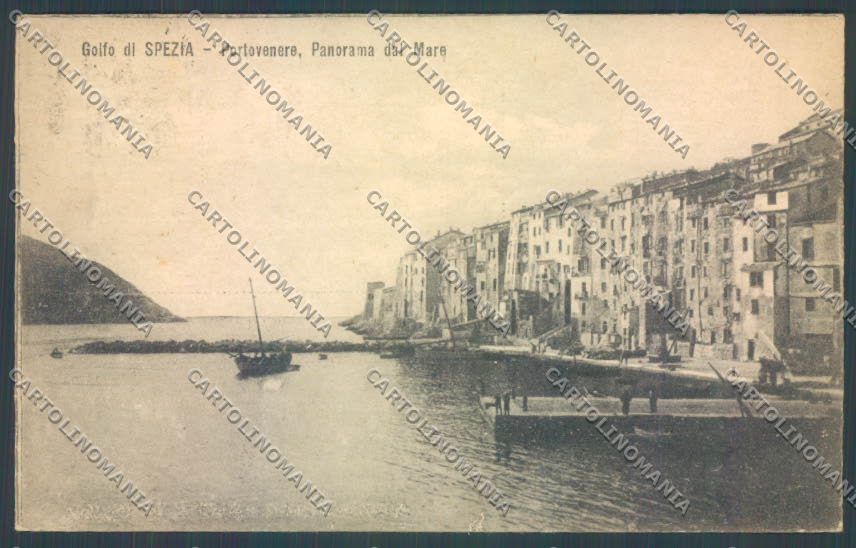 La Spezia Portovenere cartolina ZT7189 – fronte