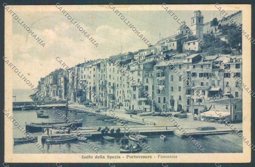 La Spezia Portovenere cartolina ZT7190 – fronte