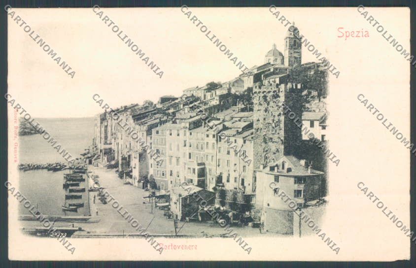 La Spezia Portovenere cartolina ZT7192 – fronte