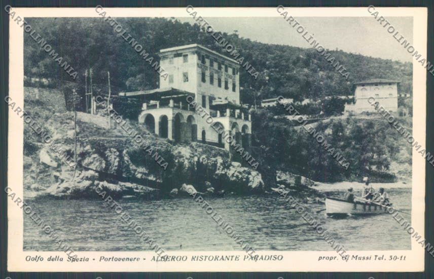 La Spezia Portovenere cartolina ZT7198 – fronte