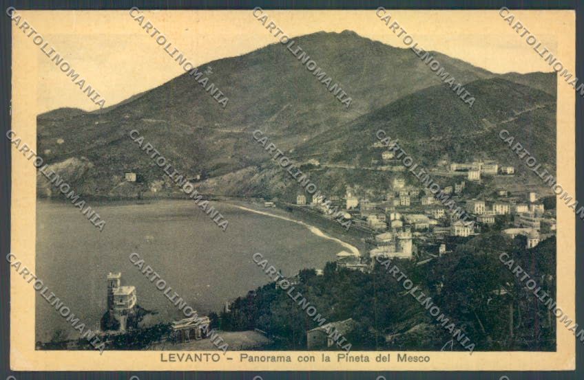 La Spezia Levanto cartolina ZT7206 – fronte