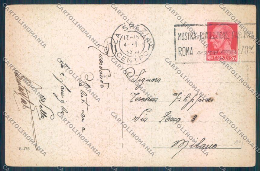 La Spezia Lerici cartolina ZT7236 – retro